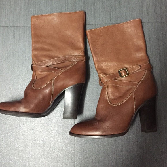 J. Crew Shoes - J.Crew carmel leather boots