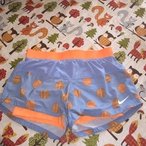 Nike polka dot shorts