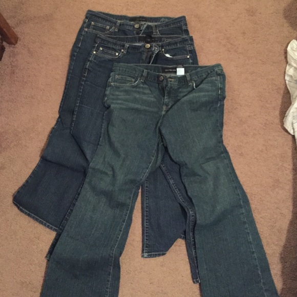 THREE pairs of Calvin Klein jeans!