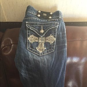 Miss me boot cut jeans size 31