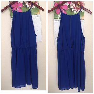 Blue Windsor dress