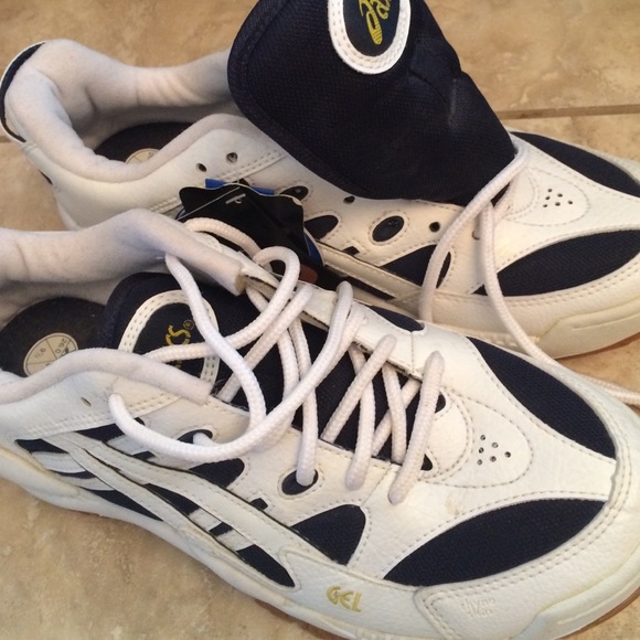 Asics gel athletic shoes.