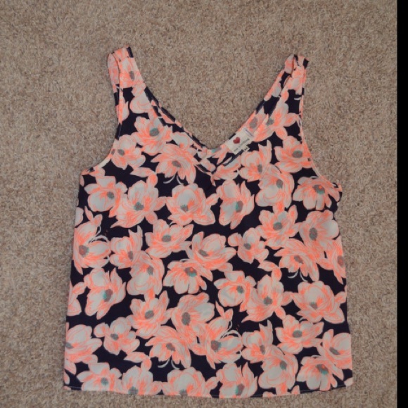 Floral top - worn once