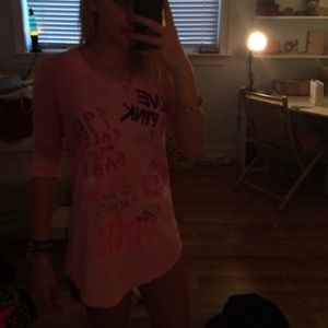Vs pink night gown
