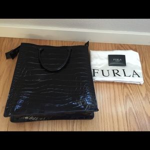 Authentic used Furla tote bag. Used once