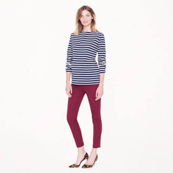 J Crew Minnie Pant in Stretch Twill