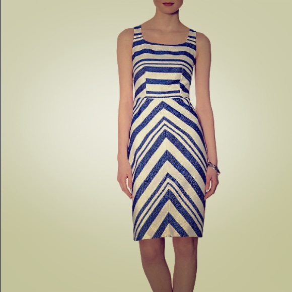 The Limited striped, sheath dress.