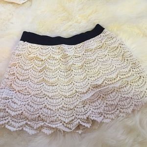 Crochet skort