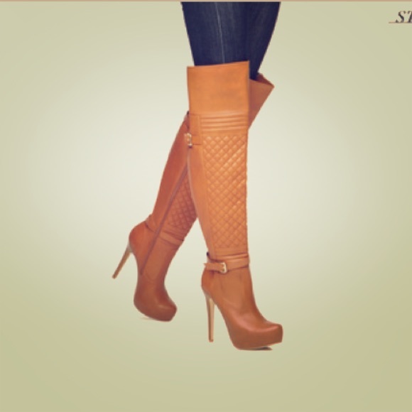 Shoe Dazzle Shoes - Over the knee boots
