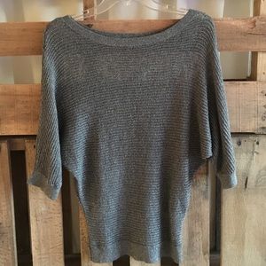 Express Gray Sweater Top Size M