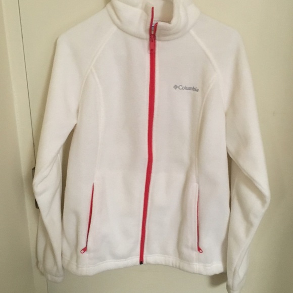 Columbia fleece zip up jacket