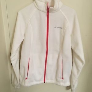 Columbia fleece zip up jacket