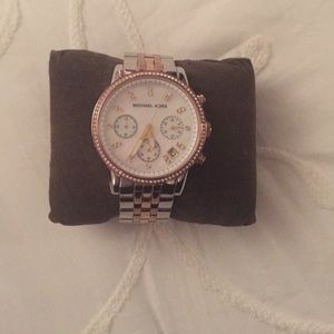 *Reduced* Two toned Michael Kors watch-gently used