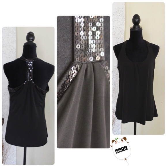 Express Tops - Back race top by Express