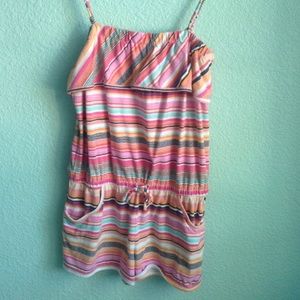 roxy multicolored romper