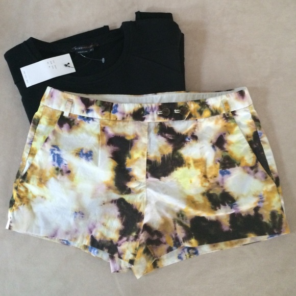J. Crew Pants - J. Crew shorts in abstract water colors.