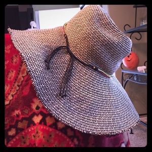 Woven sun hat