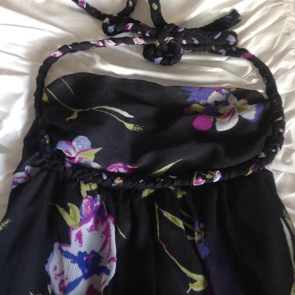 FUN navy floral BB Dakota dress!