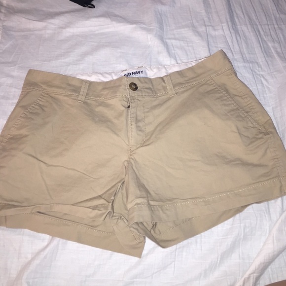 Old navy khaki shorts!