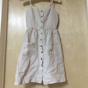 UO linen dress