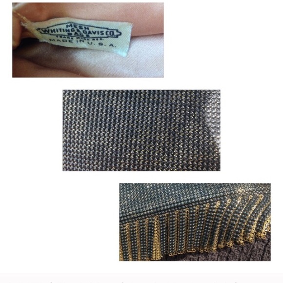 Vintage Whiting and Davis mini cross body - Picture 4 of 4