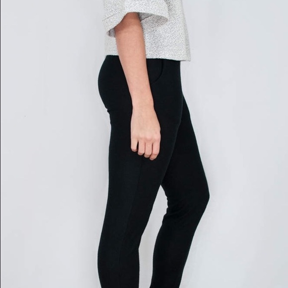 NYTT Black Ultra Soft Cozy Jogger Track Pants - Picture 2 of 4