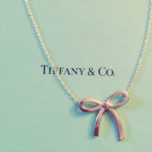 Tiffany & Co. Mini Bow Necklace