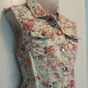Floral Vest