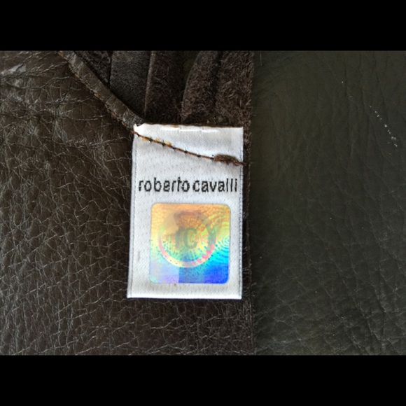 Just Cavalli leather fringe belt - Picture 3 of 4