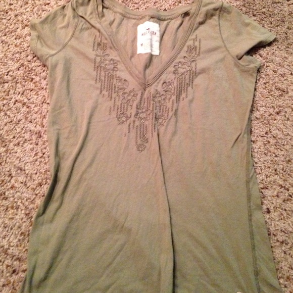 Olive green shirt