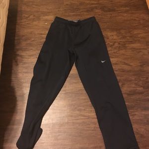 Navy blue nike therms fit sweats