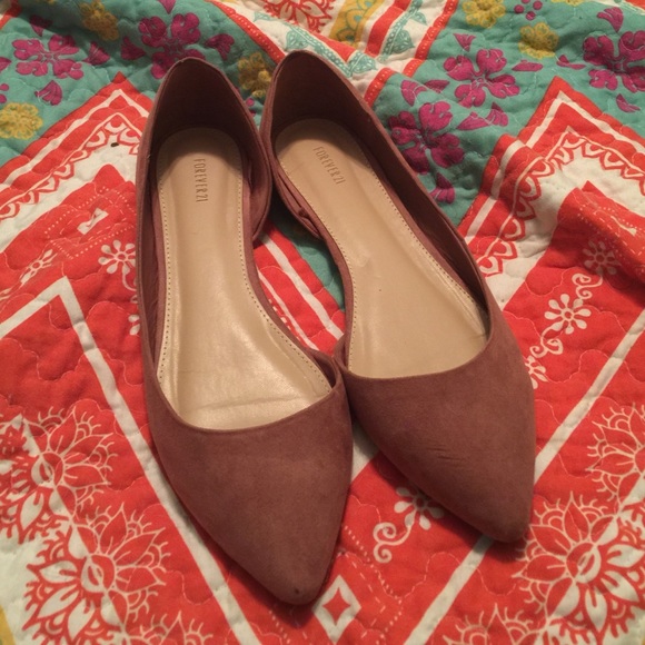 Rose colored flats!
