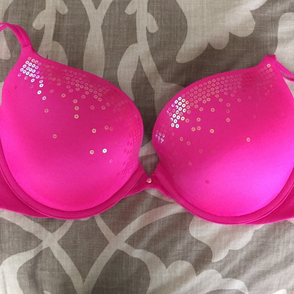 Hot pink Victoria Secret bra