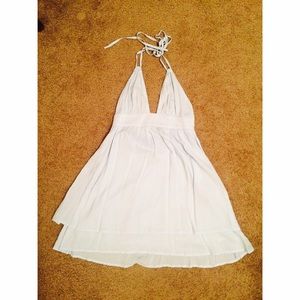 Light Blue, halter Tobi sundress