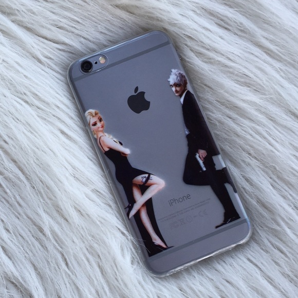 Elsa and Jack Frost Frozen iPhone 6 Case