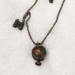 Travel-around-the-world pendant/necklace