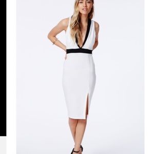 Black and white dress