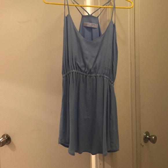 Mini Blue Dress!