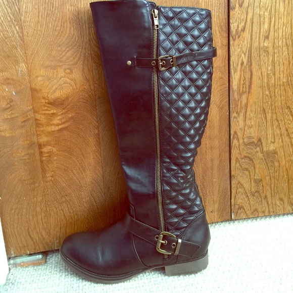 Steve Madden black boots size 9
