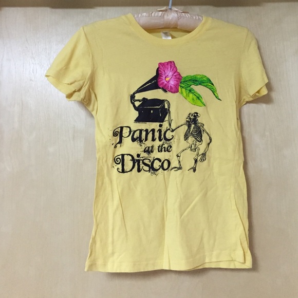 Authentic Panic at the disco band shirt