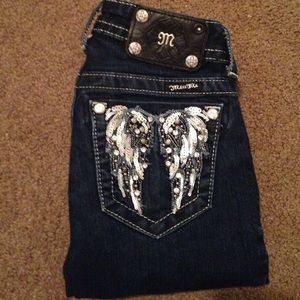 Miss Me jeans, straight leg