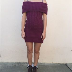 Sweater dress