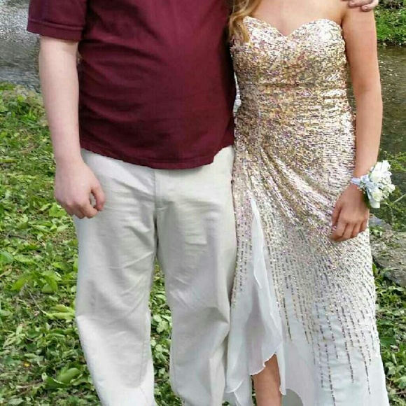 David's bridal prom gown