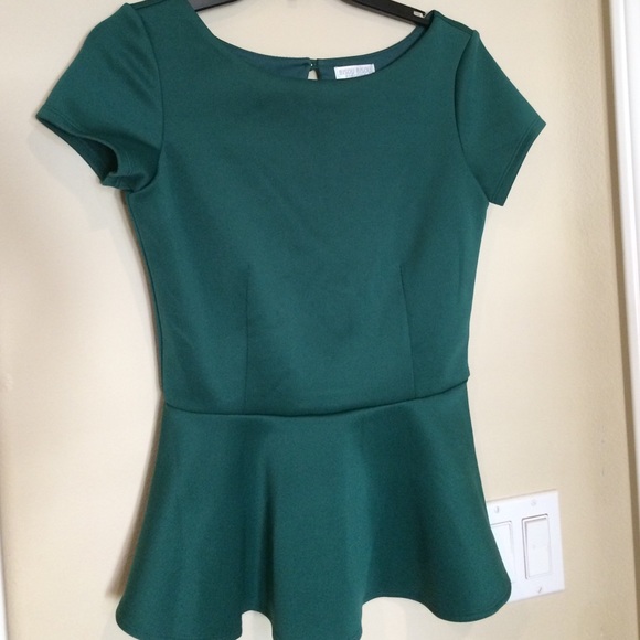 Peplum top