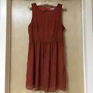 Forever 21 rusty orange dress