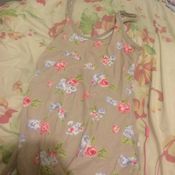 Floral tank top