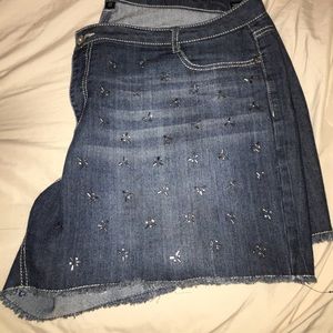 Cute denim "cut off" shorts