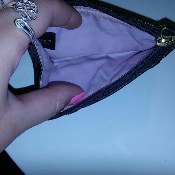 COACH small card holder wristlet- brown - Picture 2 of 2