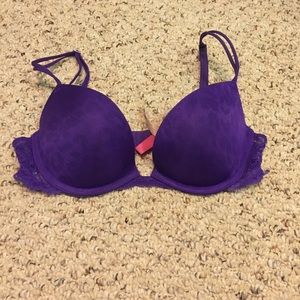 Purple Victoria's Secret bra