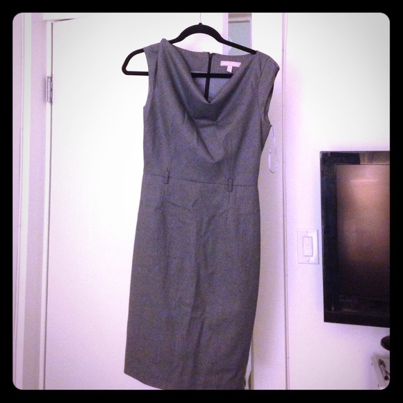 Banana Republic houndstooth dress